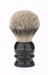 Edwin Jagger - 3EJ466 English Shaving Brush, Imitation Ebony with Silver Tip Badger, Large - New England Shaving Company