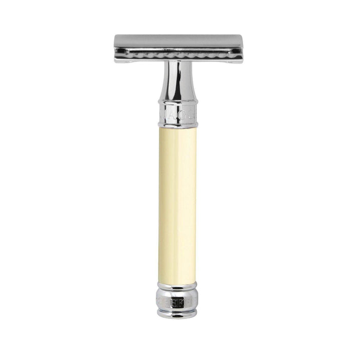 Edwin Jagger - DE87 Double Edge Safety Razor, Ivory - New England Shaving Company