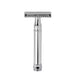 Edwin Jagger - DE89 Double Edge Safety Razor, Chrome - New England Shaving Company