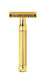 Edwin Jagger - DE89BA11G Gold Handle Double Edge Safety Razor - New England Shaving Company