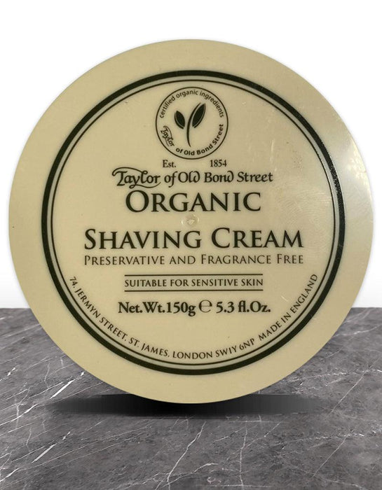 Taylor of Old Bond Street - Organic Shaving Cream - New England Shaving Company