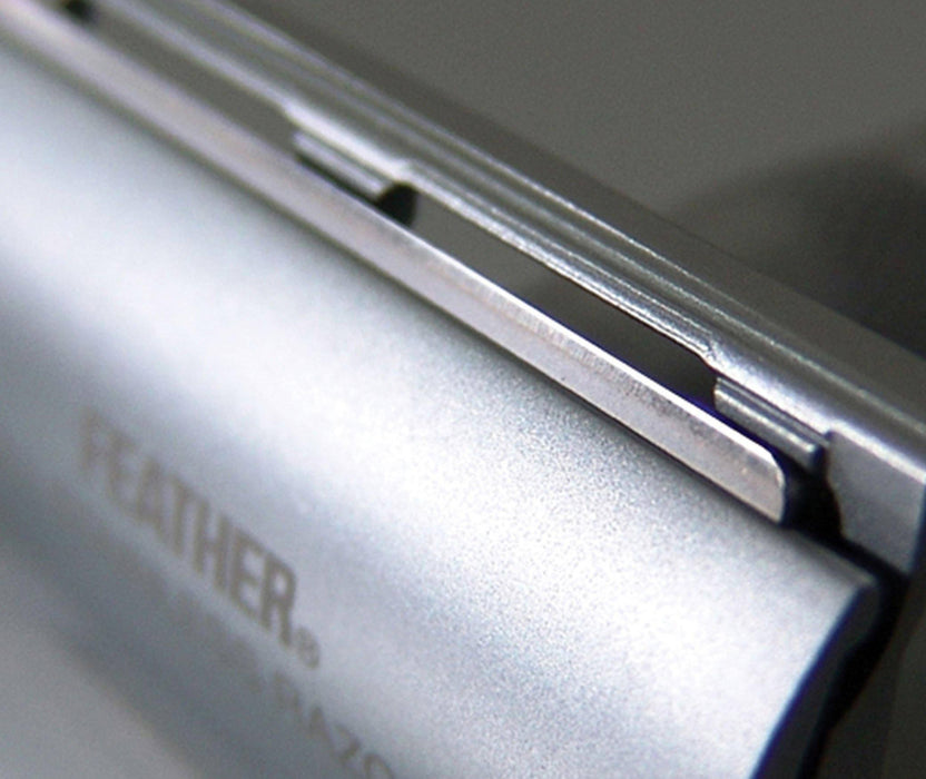 Feather - All Stainless Double Edge Razor AS-D2 - New England Shaving Company