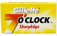 Gillette - 7 O'Clock SharpEdge Double Edge Razor Blades - New England Shaving Company