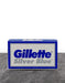 Gillette - Silver Blue Double Edge Razor Blades - New England Shaving Company