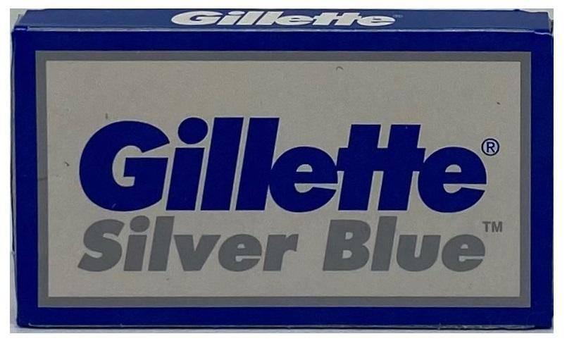 Gillette - Silver Blue Double Edge Razor Blades - New England Shaving Company