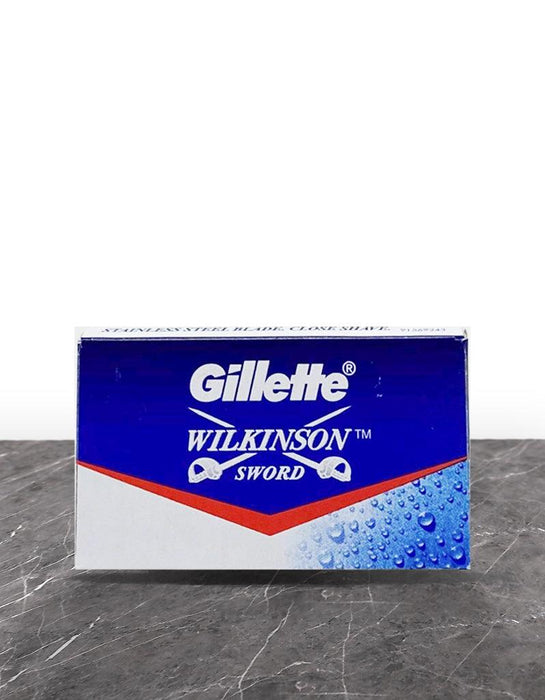 Gillette - Wilkinson Sword Double Edge Razor Blades - New England Shaving Company