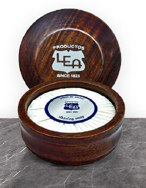 LEA - Classic Shaving Soap in Wooden Bowl - New England Shaving Company