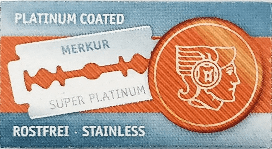 Merkur - Super Platinum Double Edge Razor Blades - New England Shaving Company