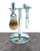 Merkur - Futur 3 Piece Classic Wet Shaving Set, Chrome - New England Shaving Company