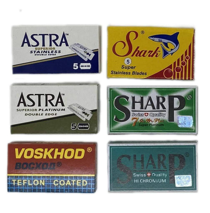 30 Safety Razor Blades from top manufacturers - New England Shaving Company
