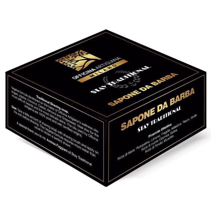 Officina Artigiana Milano - Stay Traditional Shaving Soap - New England Shaving Company