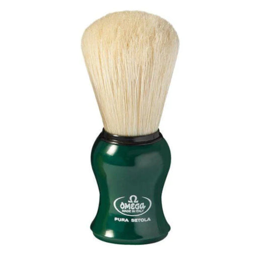 Omega - 10065 Boar Hair Shaving Brush - New England Shaving Company