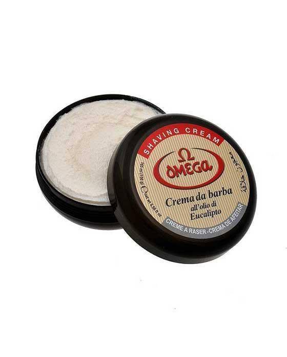 Omega - Eucalyptus Shaving Soap in Bowl - New England Shaving Company