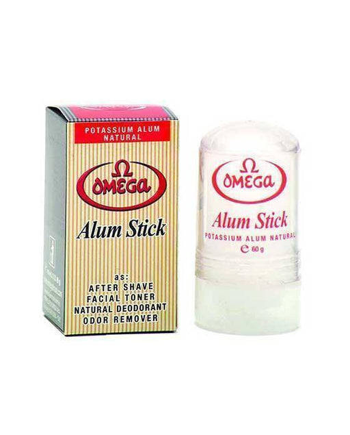 Omega - Potassium Alum Stick, 60 gr - New England Shaving Company