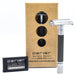 Parker Butterfly Open Long Handle Safety Razor 74R - Graphite - New England Shaving Company