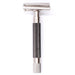 Parker Semi Slant 3 Piece Safety Razor 55SL - Graphite - New England Shaving Company