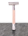Parker Semi Slant 3 Piece Safety Razor 55SL - Rose Gold - New England Shaving Company