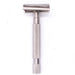 Parker Semi Slant 3 Piece Safety Razor 55SL - Satin Chrome - New England Shaving Company