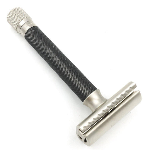 Parker - Variant Adjustable Safety Razor VARGR – Graphite - New England Shaving Company