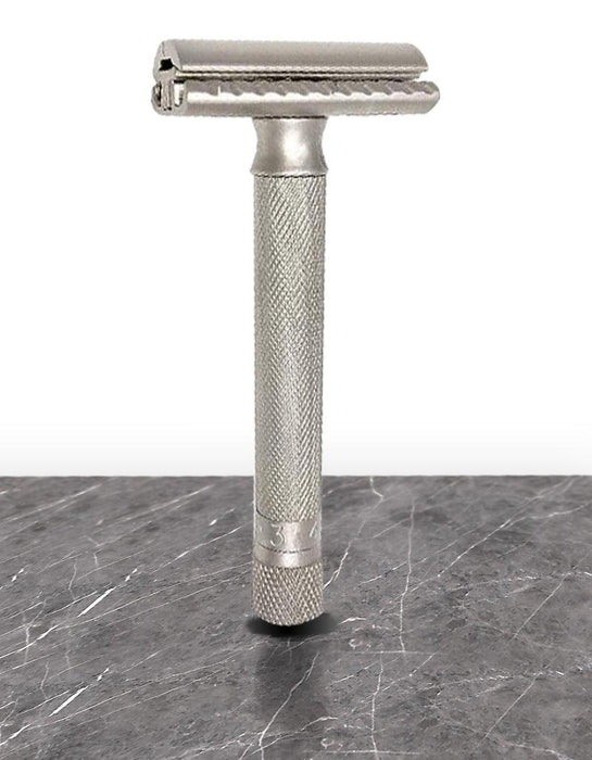 Parker - Variant Adjustable Safety Razor VARSC– Satin Chrome - New England Shaving Company