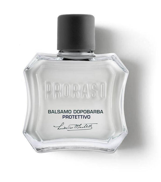 Proraso After Shave Balm: Protective - Blue - New England Shaving Company