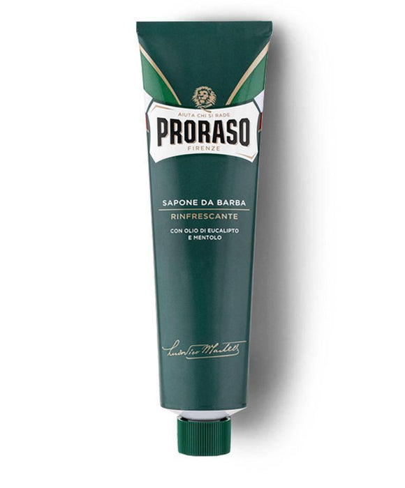 Proraso Shaving Cream Tube: Refreshing - Green - New England Shaving Company