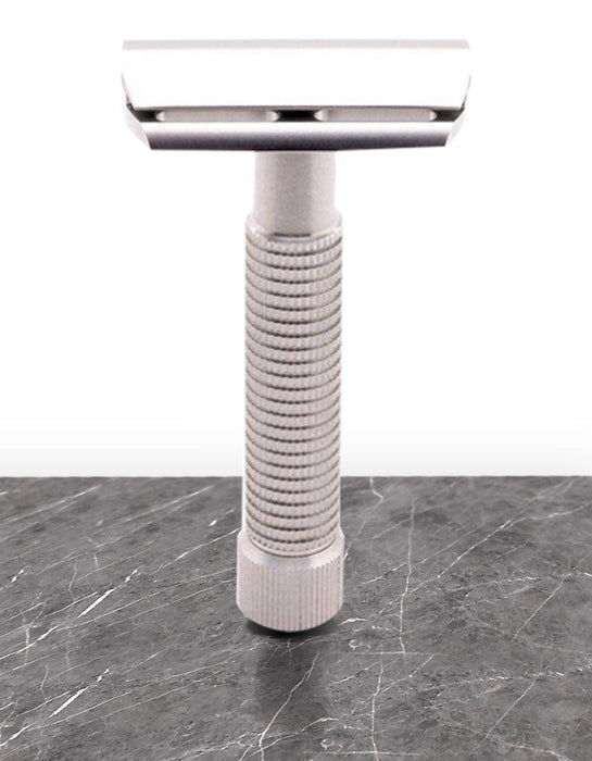 Rex Supply Co - Envoy Stainless Steel DE Safety Razor - New England Shaving Company