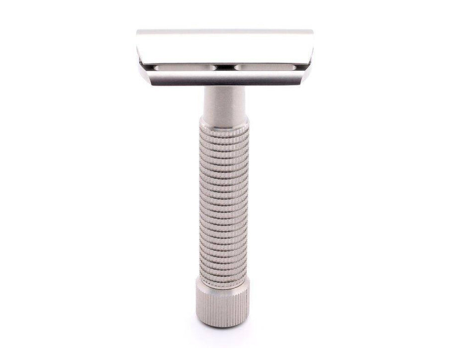 Rex Supply Co - Envoy Stainless Steel DE Safety Razor - New England Shaving Company
