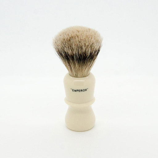 Simpson - Emperor 3 Shaving Brush, Super Badger - New England Shaving Company